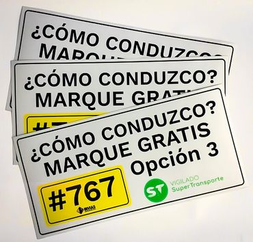Impresión gran formato, vinilo reflectivo, SOHO Publicidad SAS