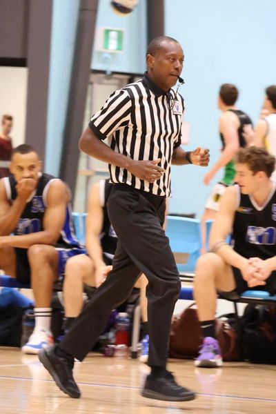 Great action shot of Coach PK, featured on Basketball Four Dummies