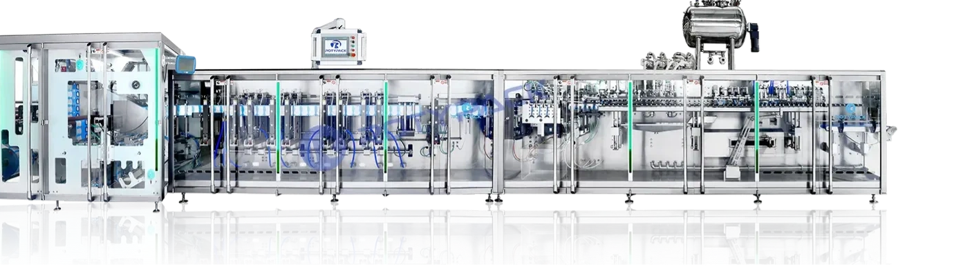 Built-in straw bag packaging machine:
a convenient experience of “plug and drink” or “tear and open"