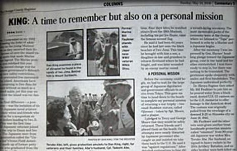 A personal journey back to Iwo Jima