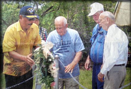 Johnson Toribiong, Herb Weihs, James I. James and Franklin Pomroy.