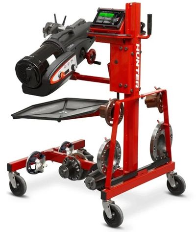 Hunter On Car Brake Lathe