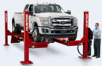 Hunter 4-post alignment rack