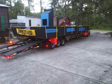 12' x 30' Poly Work Boat/Poly Barge