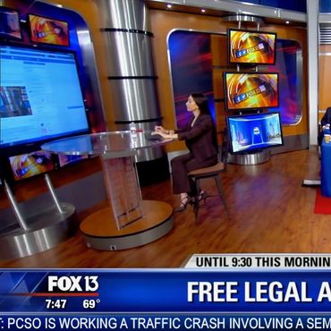 Providing free legal assistance to this morning's callers, live on-air!