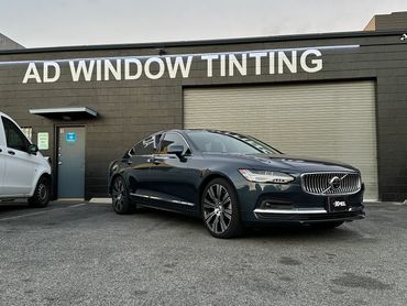2023 Volce S90 Tinted and parked in front of the shop