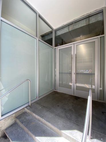 Commercial Office White Frost Window Tinting