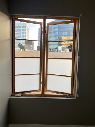 Residential White Frost Window Tinting