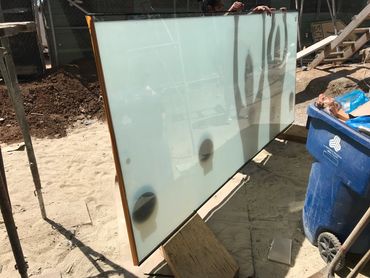 Commercial Glass White Frost Window Tinting