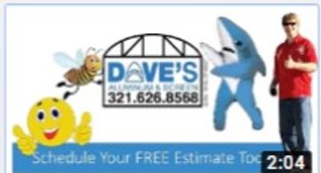 West Melbourne Screen Enclosure Happy Customer Screen Repair Contractor