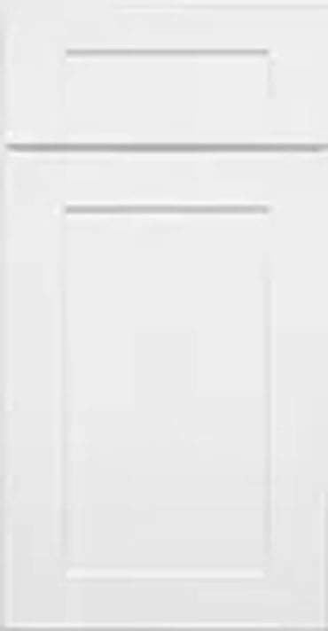 White Shaker Cabinet Door