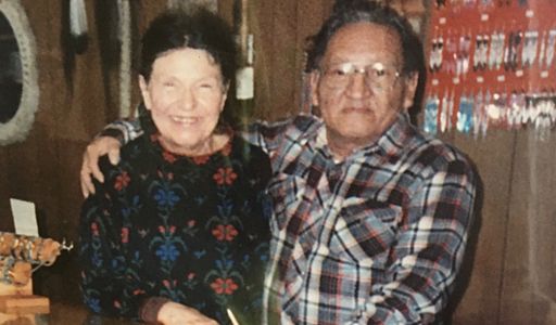 Howard and Allene Pilcher, Founders, at their store on North 30th Street, Florence (Omaha) Nebraska