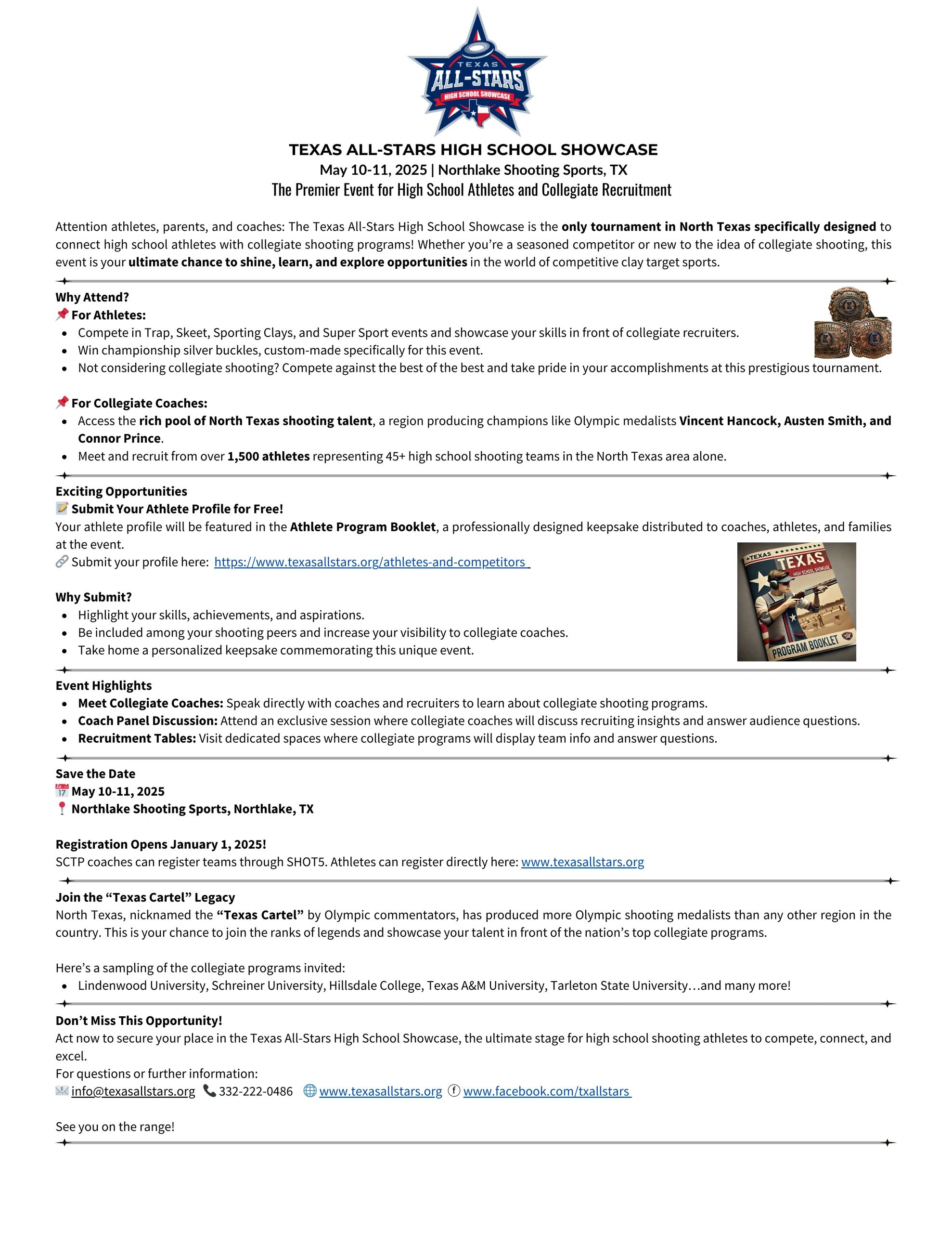 EVENT DETAILS AND FAQS