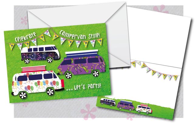 VW Campervans T25 T2 Bay Splitscreen champagne fireworks birthday anniversary wedding New Years eve