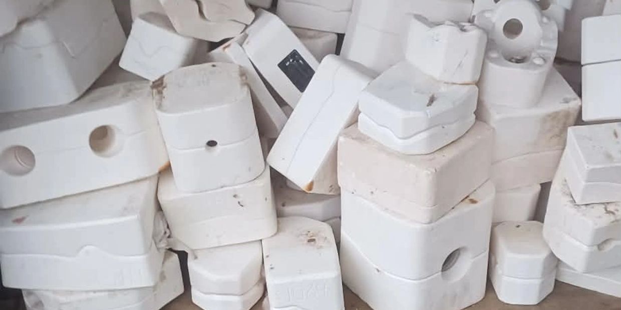 Mobile, Alabama slip casting and mold working classes. these molds are also for sale.