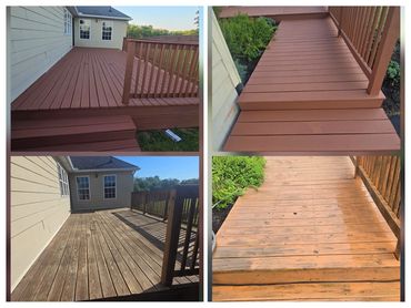 Deck sealing and deck restoration