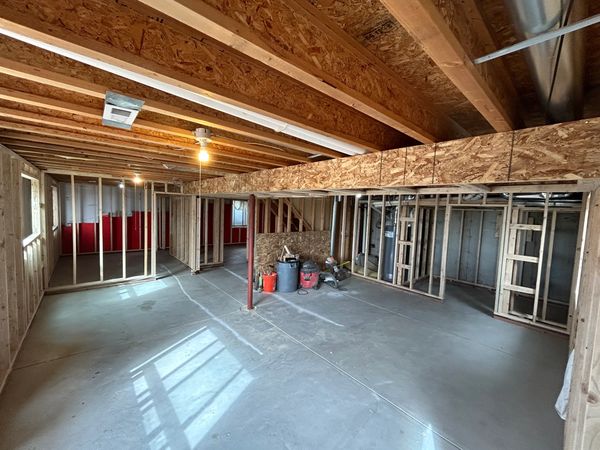 Basement framing for more amazing customers!