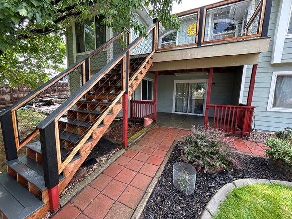 Deck reconstruction for some amazing customers!
