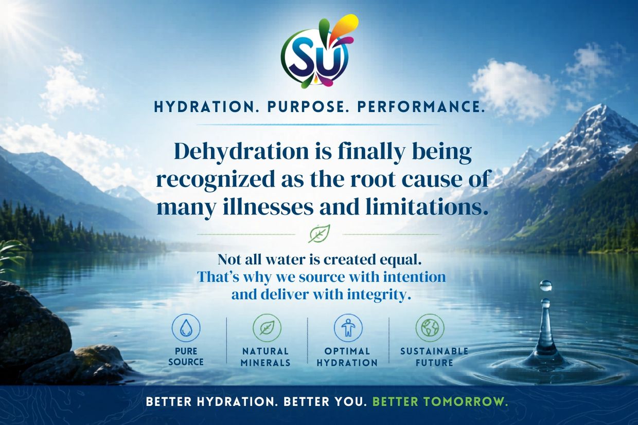 Hydrating with pure, natural water for better health and a sustainable future.