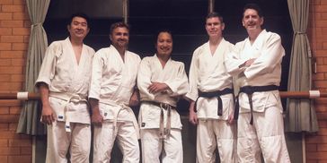 From Left to Right: Roy Queck, James Langston, Lynford, Tom Garwood, Adam Howard.