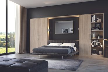 Stunning fitted wardrobe bedroom fitted furniture in cornwall wood finish