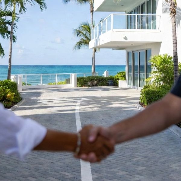 Property Management deal made on a luxury residence on a luxury beach property