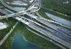 Proposal cover for a Florida interchange, SR 821. Gannett Fleming. From CAD, 3ds Max, Mental Ray.