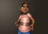 "Cherie" Modeled and Rigged by me. Texture by Aki Wallace. SCAD.