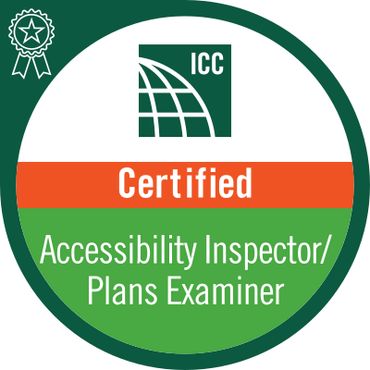 Certified Accessibility Inspector Plans Examiner.
