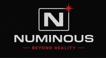 Numinous logo with tagline beyond reality.