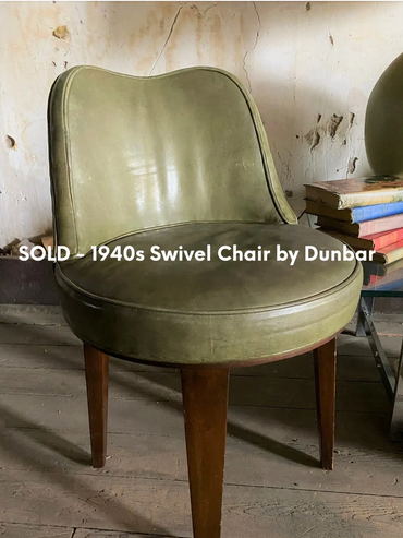 Swivel Chair by Dunbar -SOLD-
