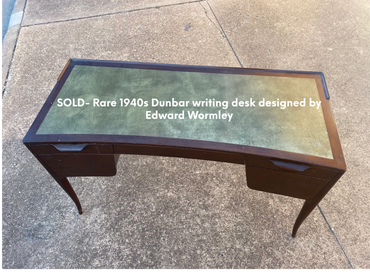 Late 1940s Writing Desk by Dunbar
-SOLD-