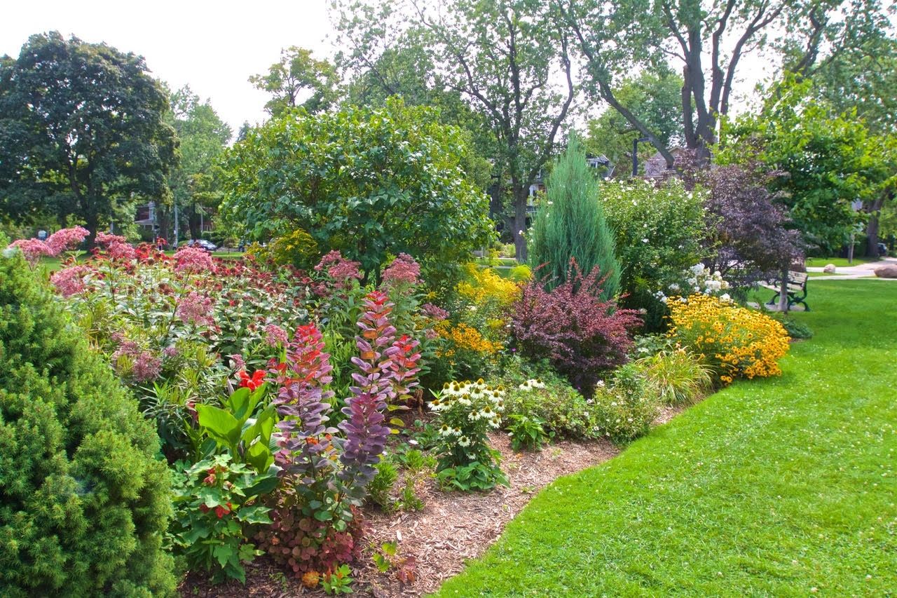 Withrow park garden Riverdale horticultural Toronto