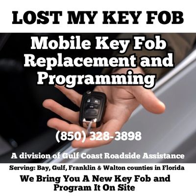 Lost my key fob Panama City Beach logo image. Key Fob Replacement and Programming Service.