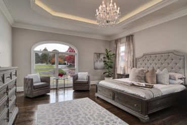 Primary Bedroom Suite with sitting area