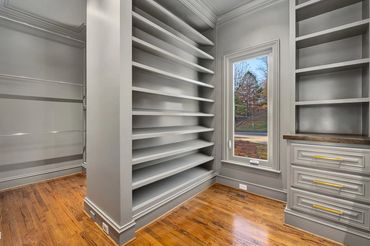 Primary Bedroom Suite Custom Closets