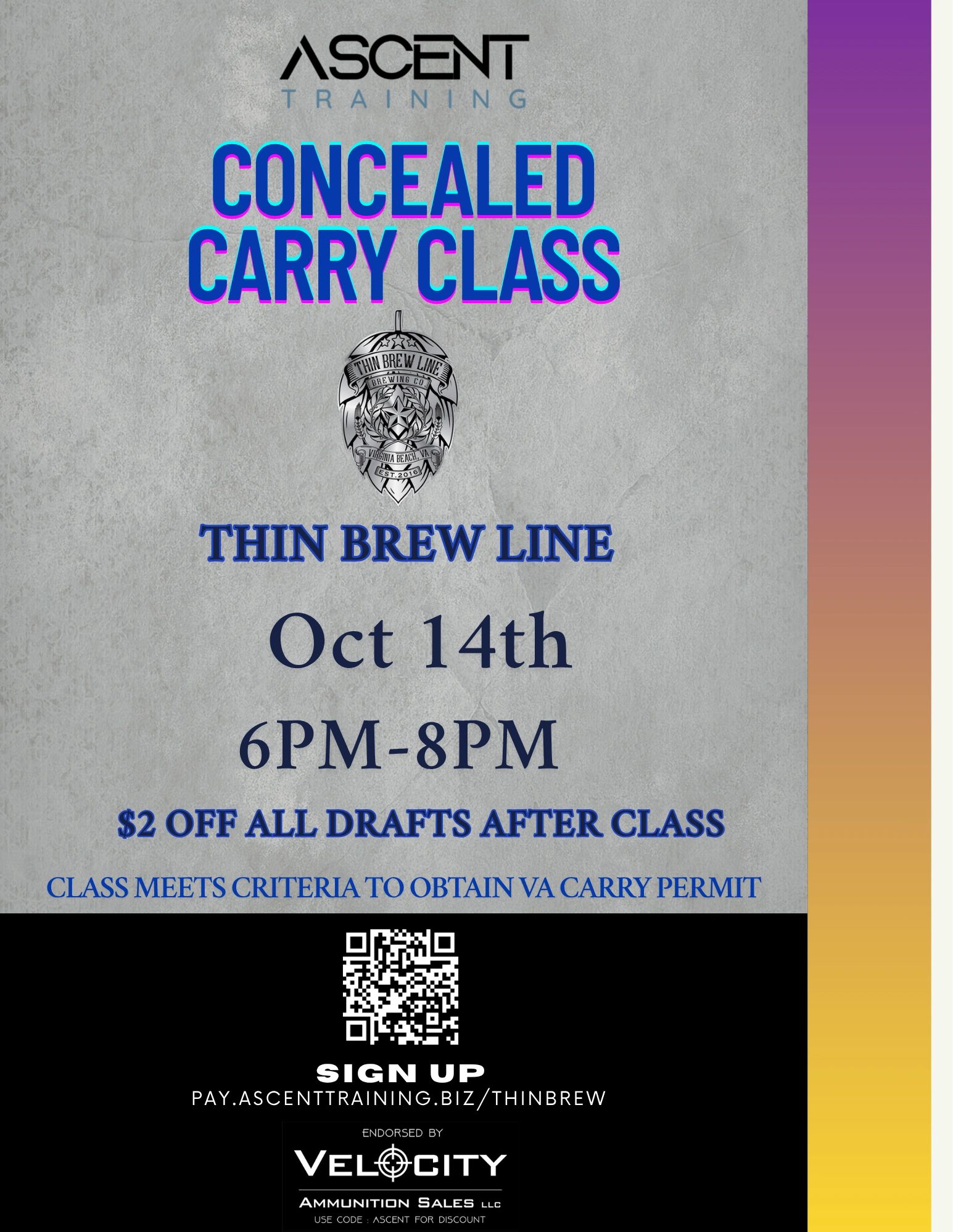 Concealed carry class firearm safety laws course Virginia Beach Virginia 23451