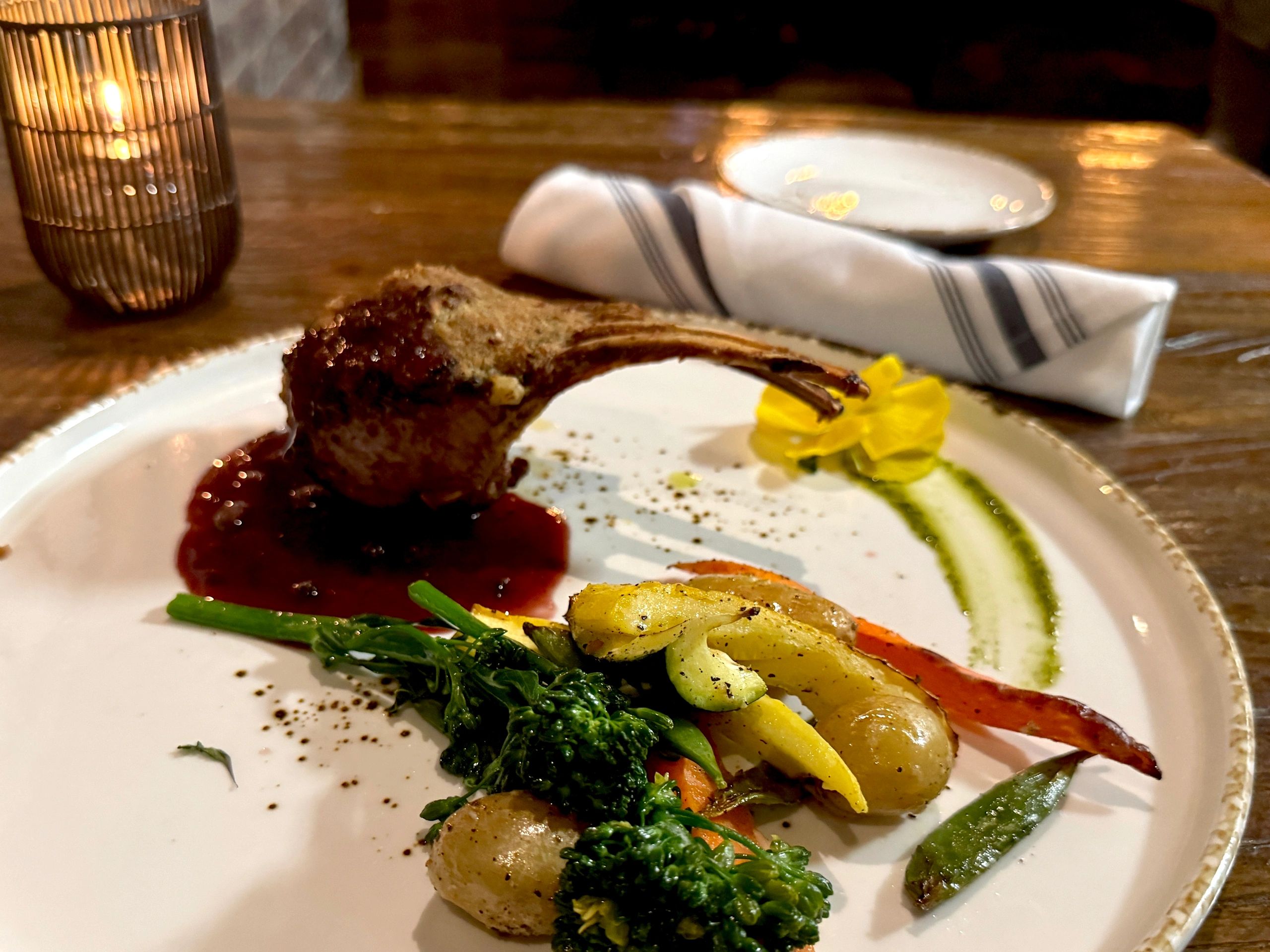 Signature Dino's Rack of Lamb