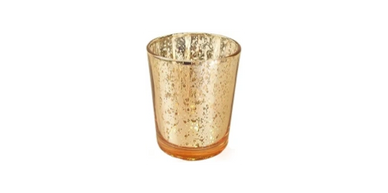 gold mercury votive rentals