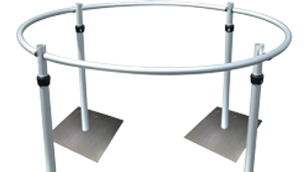 circular pipe and base