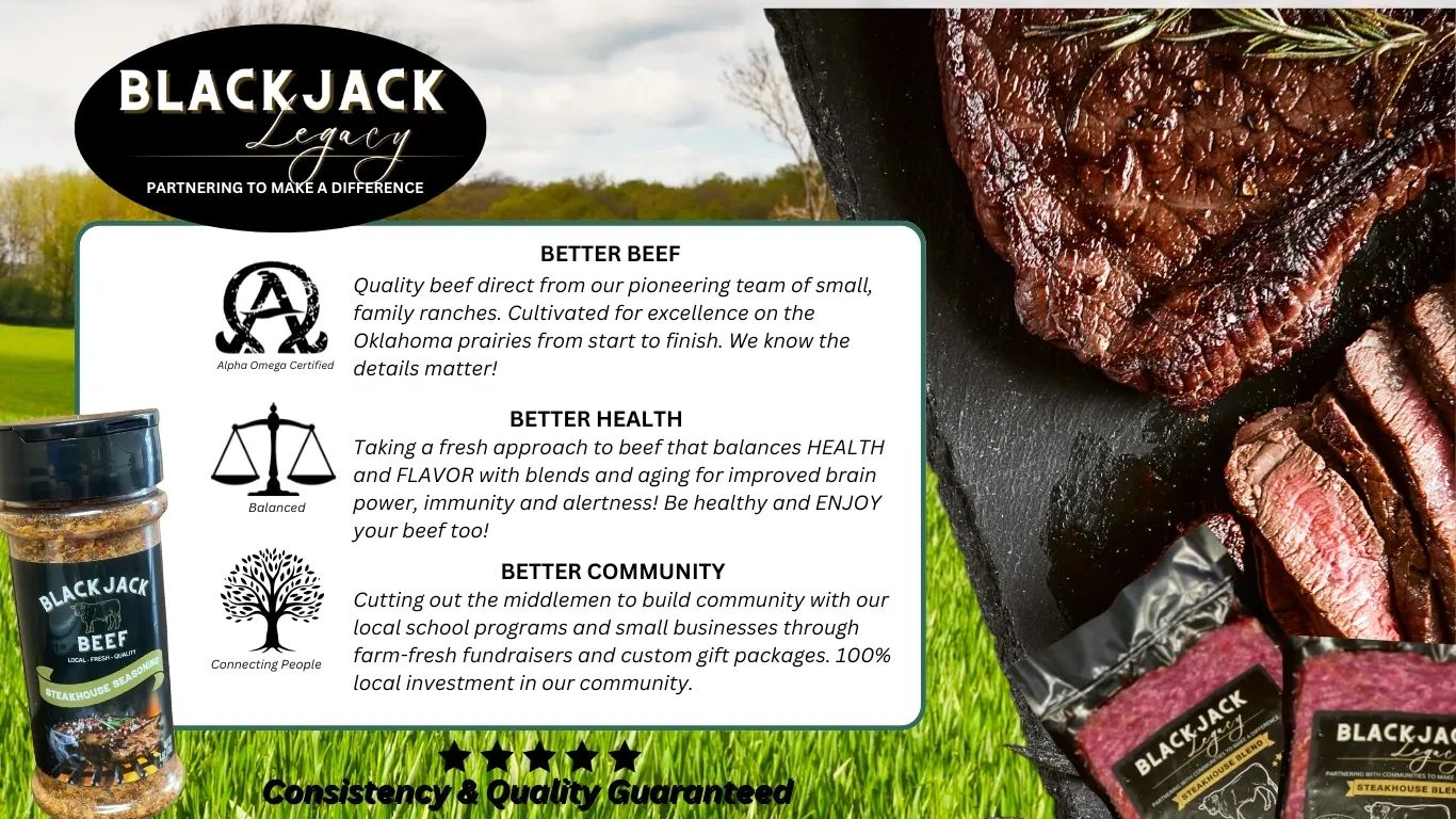 Blackjack Legacy Beef: Better Beef, Better Health, Better Community