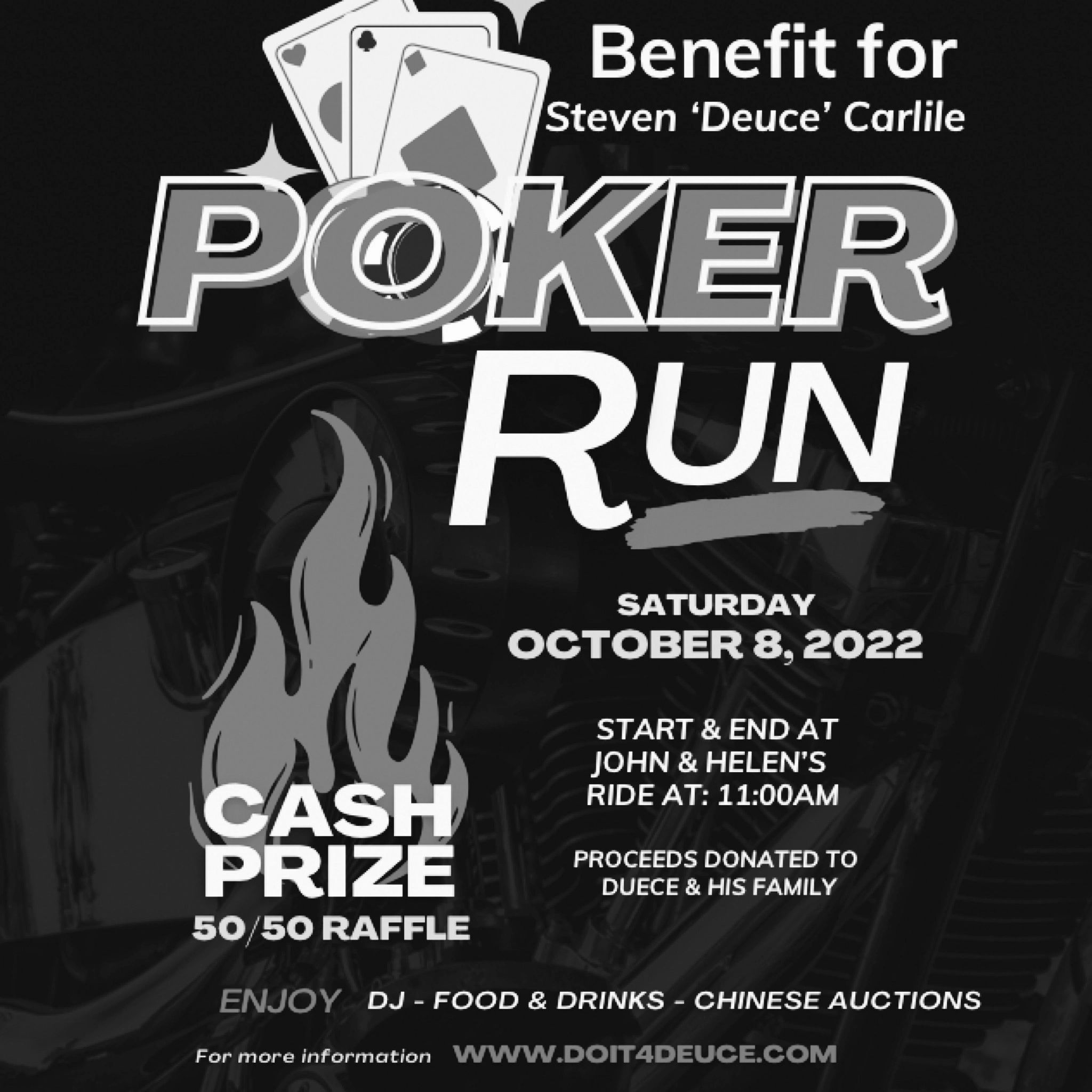 Poker Run for Deuce