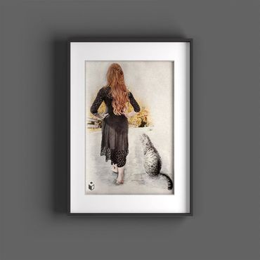 tierportraits bunt sketchus Tierzeichnungen