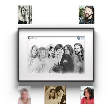 Bild Portrait Zeichnung