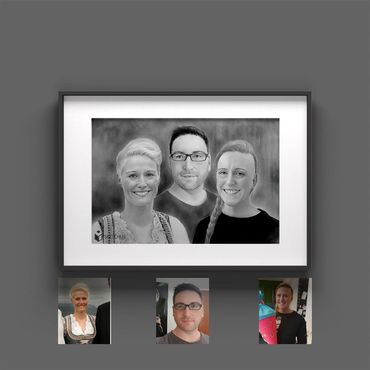 Portraitzeichnungen