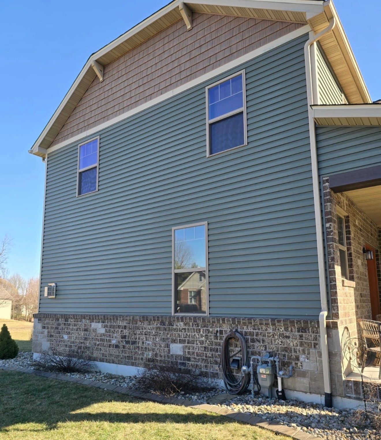 gutter installation services in Belleville IL, Home remodel near me, storm damage repair near me