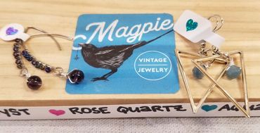 Magpie Vintage Jewelry. Quality metals, gems, and design.