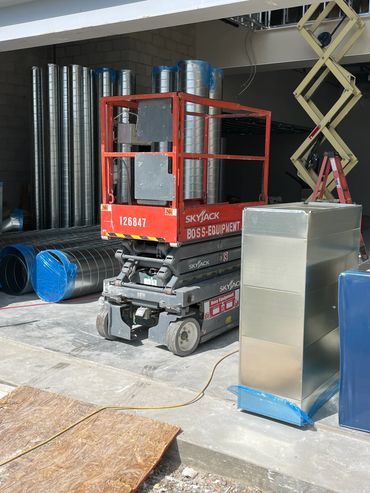 Stay lifted on the Skyjack 19’ scissor lift