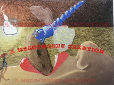 I am Cookies & Milk
A Salvador Dalí inspired self portrait. Was a school project that I'm proud of!