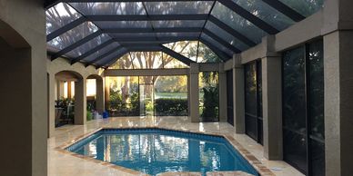 we do pool cage, screen aluminum enclosures, patio, lanai, porche in Florida Sarasota